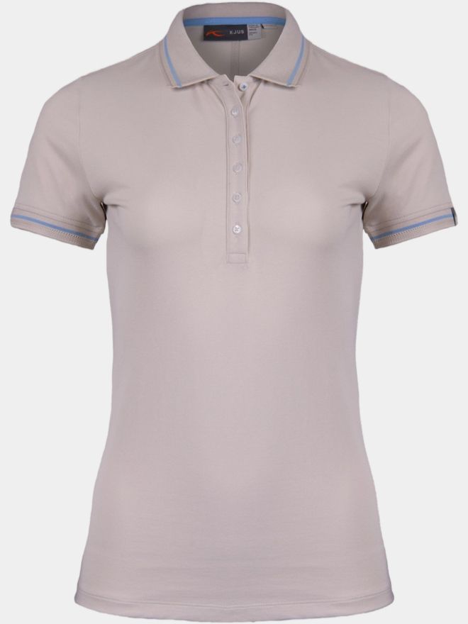 Kjus Sanna 2.0 Halbarm Polo sand