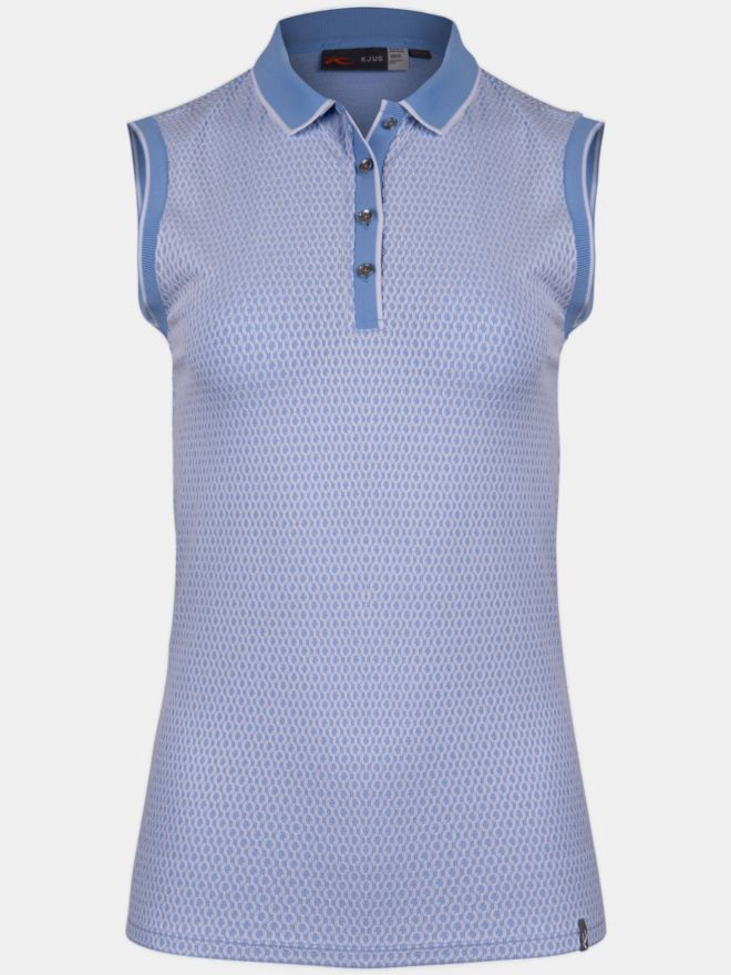 Kjus Ella Structure ohne Arm Polo blau