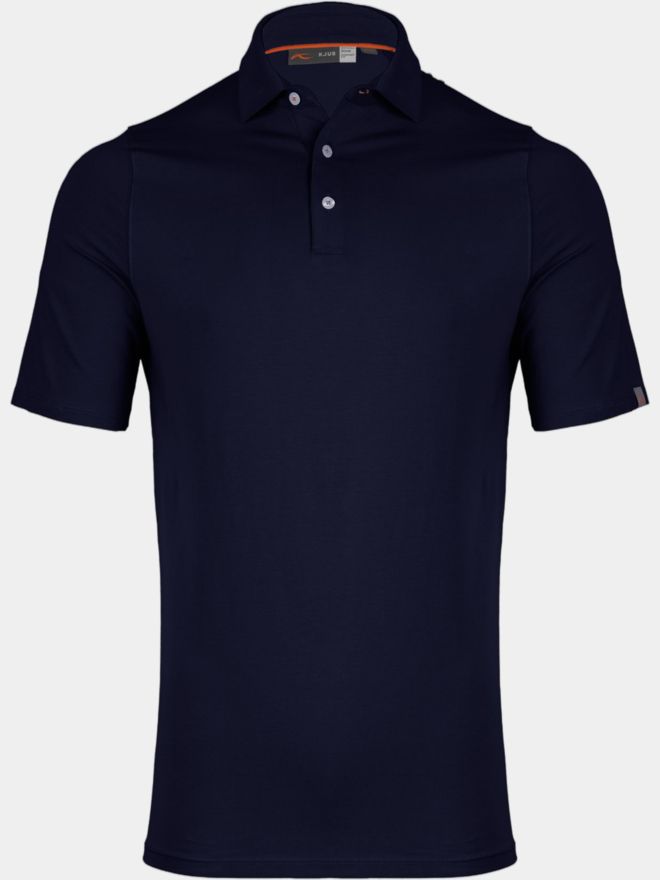 Kjus Hollow Pima Halbarm Polo navy