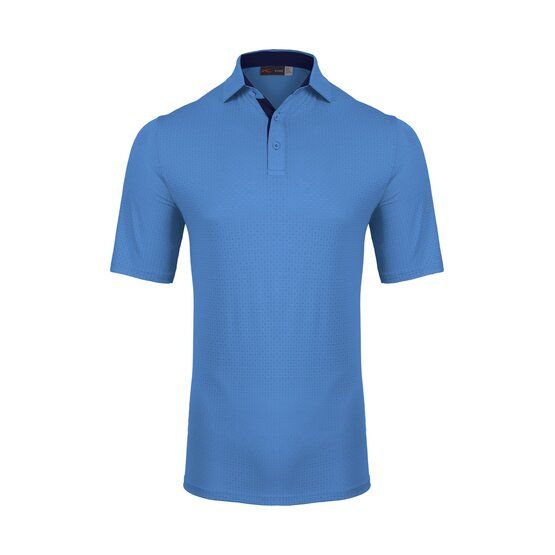 Kjus  Savin Structure half-sleeve polo blue