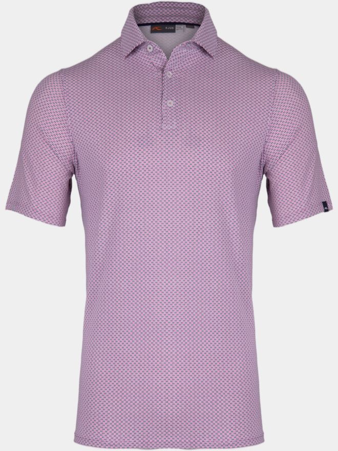 Kjus Hollow Pima Halbarm Polo rosa