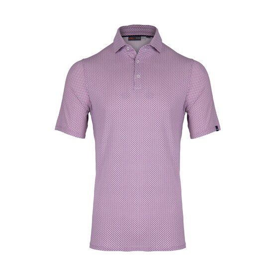 Kjus Hollow Pima Halbarm Polo rosa