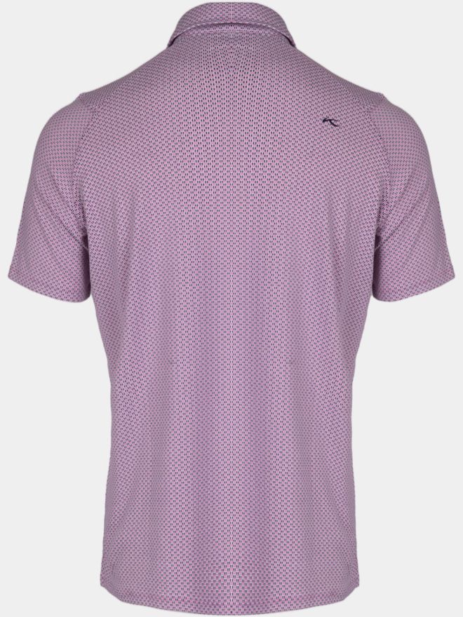 Kjus Hollow Pima Halbarm Polo rosa