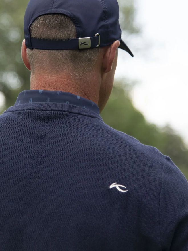 Kjus Svetr Kirk V-Neck 2.0 námořnická modrá