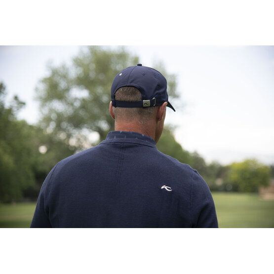 Kjus  Svetr Kirk V-Neck 2.0 námořnická modrá