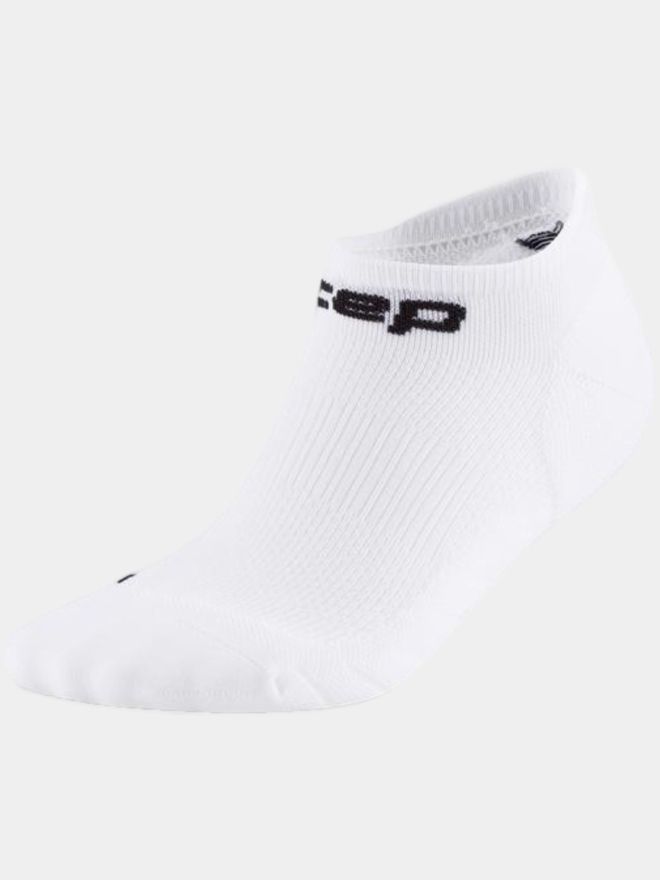 CEP Core Run Compression Socks - No Show 5.0 - Men weiß