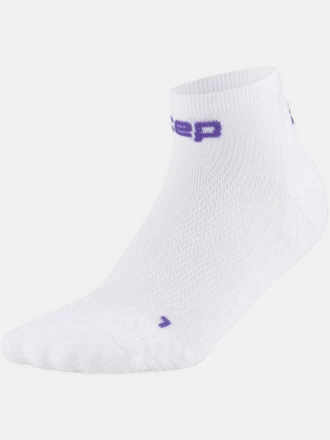CEP Core Run Ultralight Compression Socks - Low Cut 4.0 - Men weiß