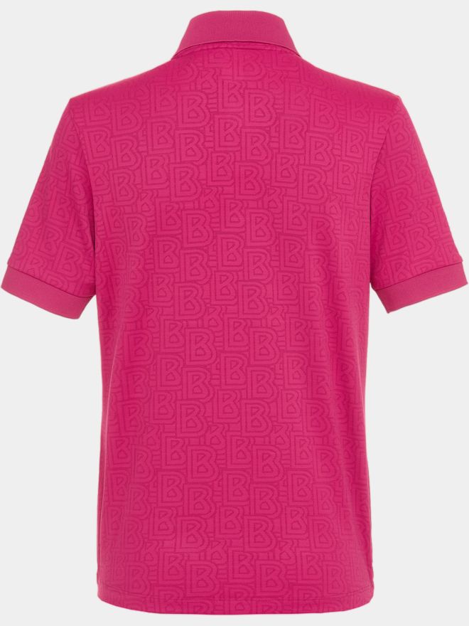 Bogner LARINA Halbarm Polo pink