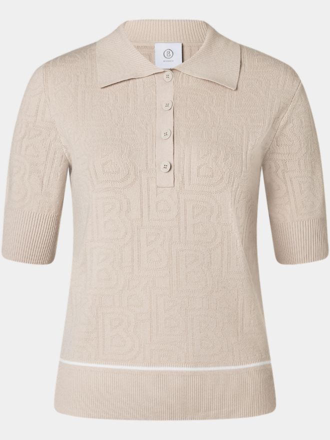 Bogner MAIA Halbarm Polo beige