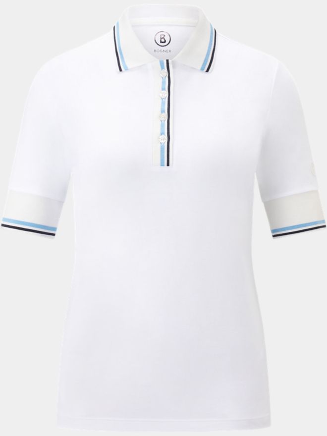 Bogner ELENOR 3/4 Arm Polo offwhite