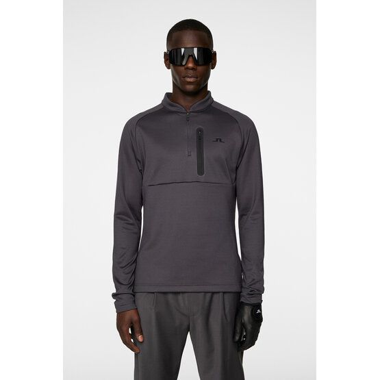 J.Lindeberg  Adam Quarter Zip Mid Layer Thermal Midlayer anthracite