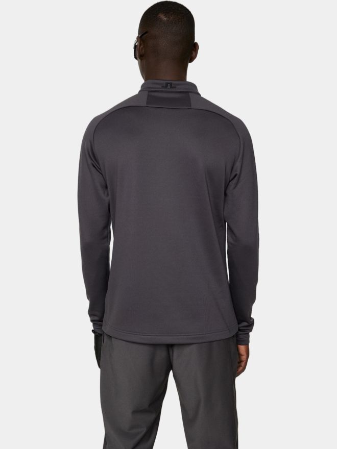 J.Lindeberg Adam Quarter Zip Mid Layer Thermo Midlayer anthrazit