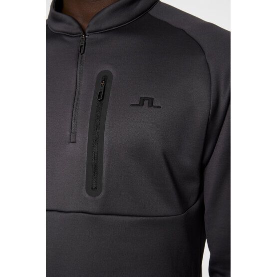 J.Lindeberg  Adam Quarter Zip Mid Layer Thermal Midlayer anthracite