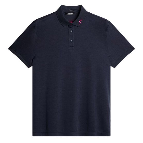 J.Lindeberg  KV Regular Fit Half Sleeve Polo navy