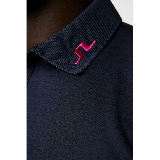 J.Lindeberg KV Regular Fit Halbarm Polo navy