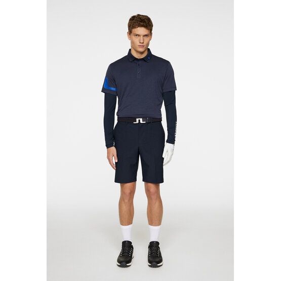 J.Lindeberg Heath Regular Fit Halbarm Polo navy