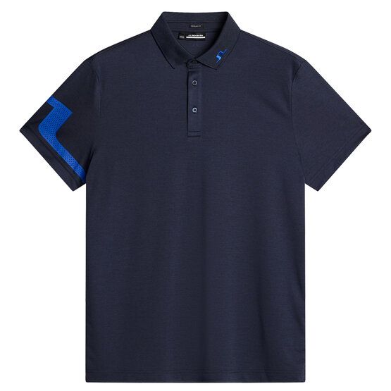 J.Lindeberg  Heath Regular Fit Half Sleeve Polo navy