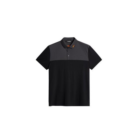 J.Lindeberg  Jeff Reg Fit Half Sleeve Polo anthracite