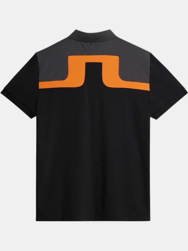 J.Lindeberg Jeff Reg Fit Halbarm Polo anthrazit