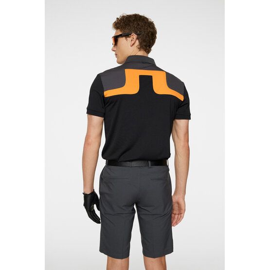 J.Lindeberg  Jeff Reg Fit Half Sleeve Polo anthracite