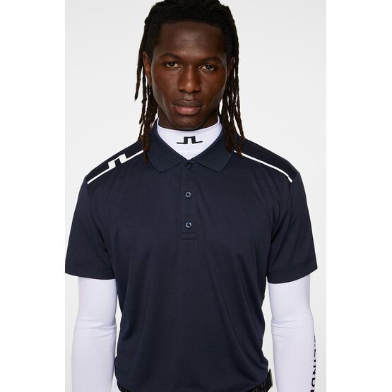 J.Lindeberg Lionel Regular Fit Halbarm Polo navy