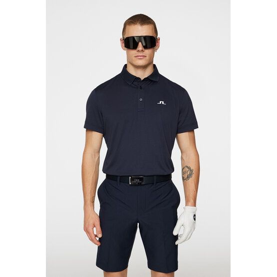 J.Lindeberg  Wince Reg Fit Half Sleeve Polo navy