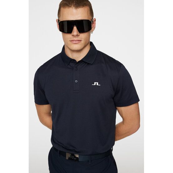 J.Lindeberg  Wince Reg Fit Half Sleeve Polo navy