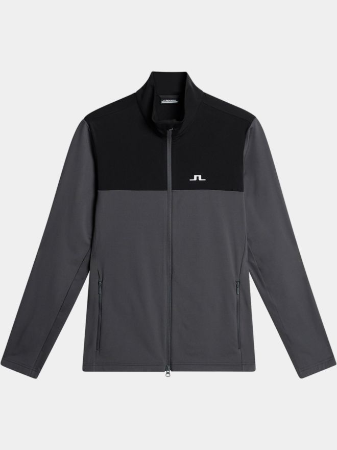 J.Lindeberg Banks Mid Layer Stretch Jacke anthrazit
