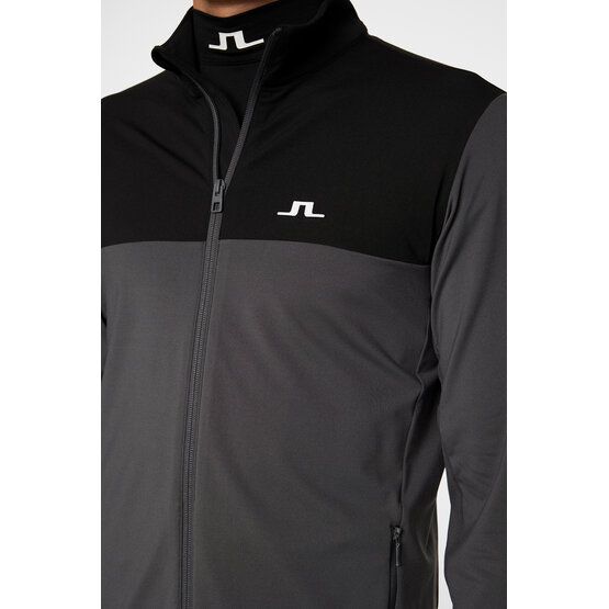 J.Lindeberg  Banks Mid Layer Stretch Jacket anthracite