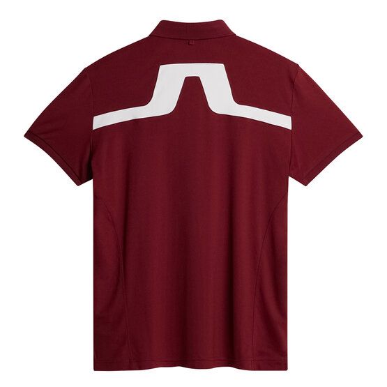 J.Lindeberg  KV Regular Fit Half Sleeve Polo bordeaux