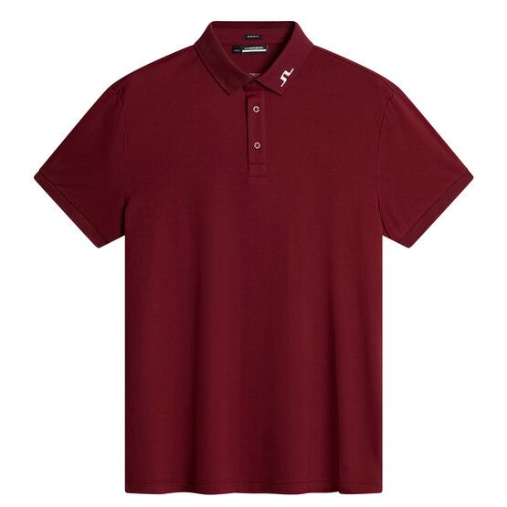 J.Lindeberg  KV Regular Fit Half Sleeve Polo bordeaux