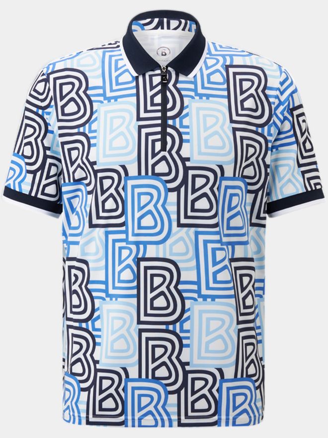 Bogner VALENTIN Halbarm Polo hellblau