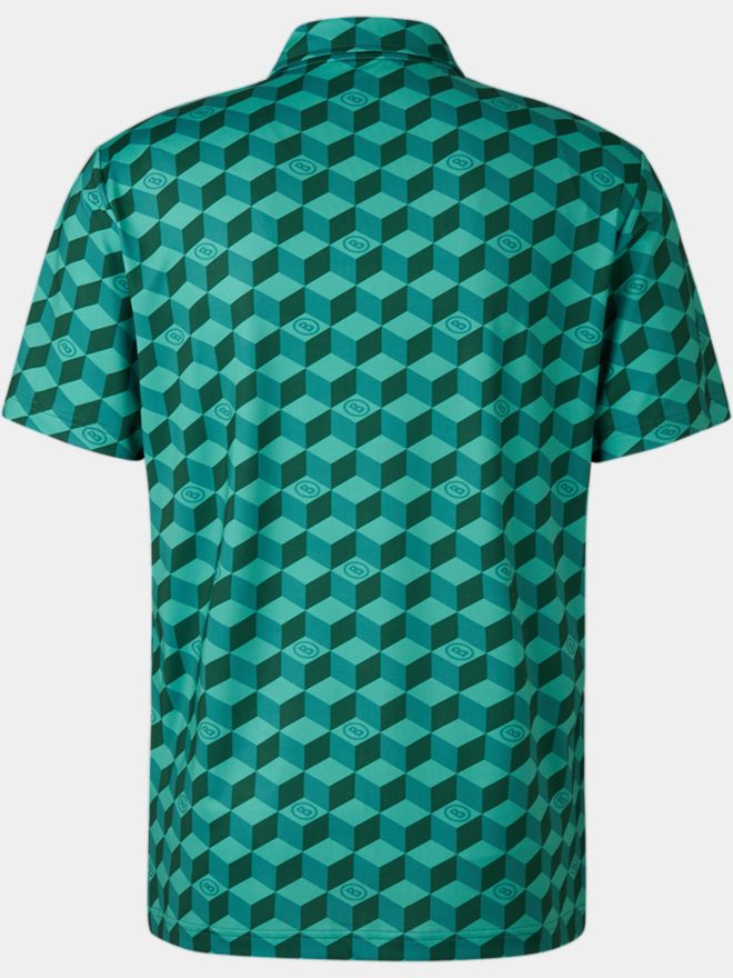 Bogner TAMIRO Halbarm Polo grün
