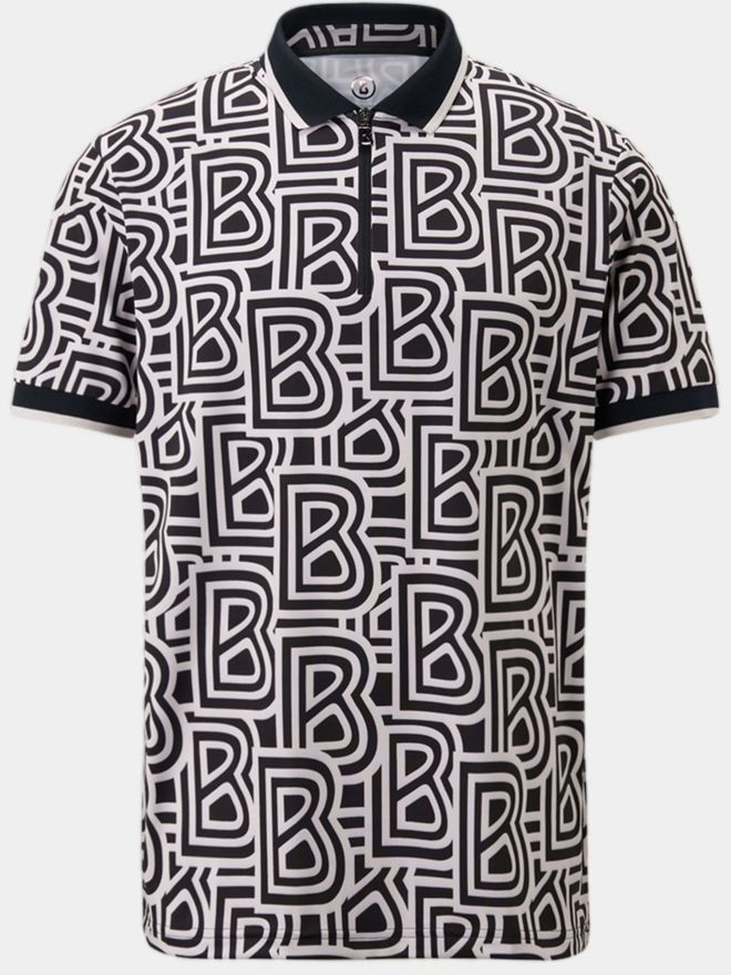 Bogner VALENTIN Halbarm Polo schwarz