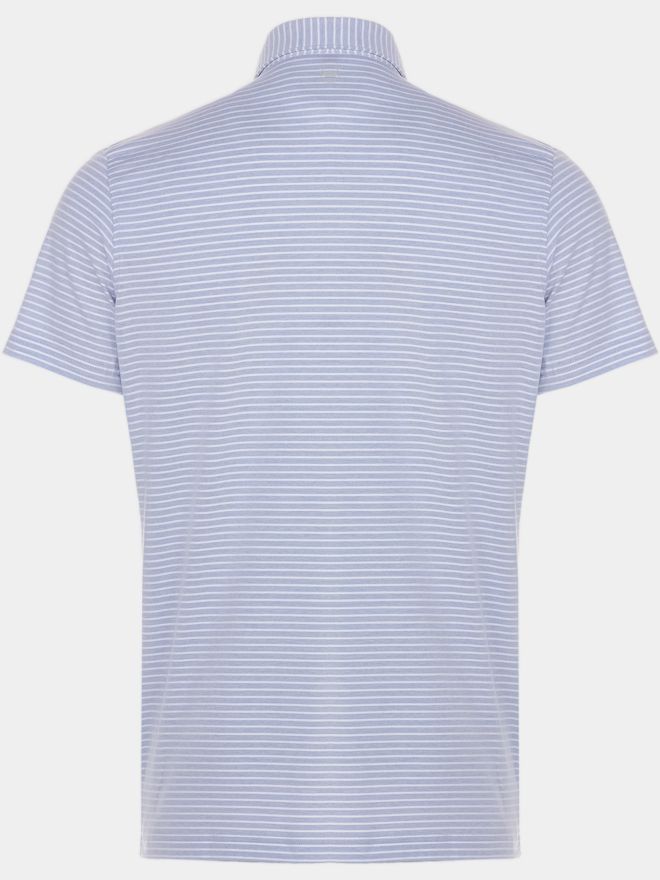 Peter Millar ALBATROSS - EDWIN SPREAD C Halbarm Polo hellblau