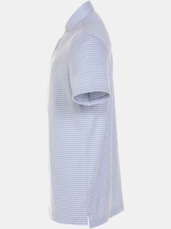 Peter Millar ALBATROSS - EDWIN SPREAD C Halbarm Polo hellblau