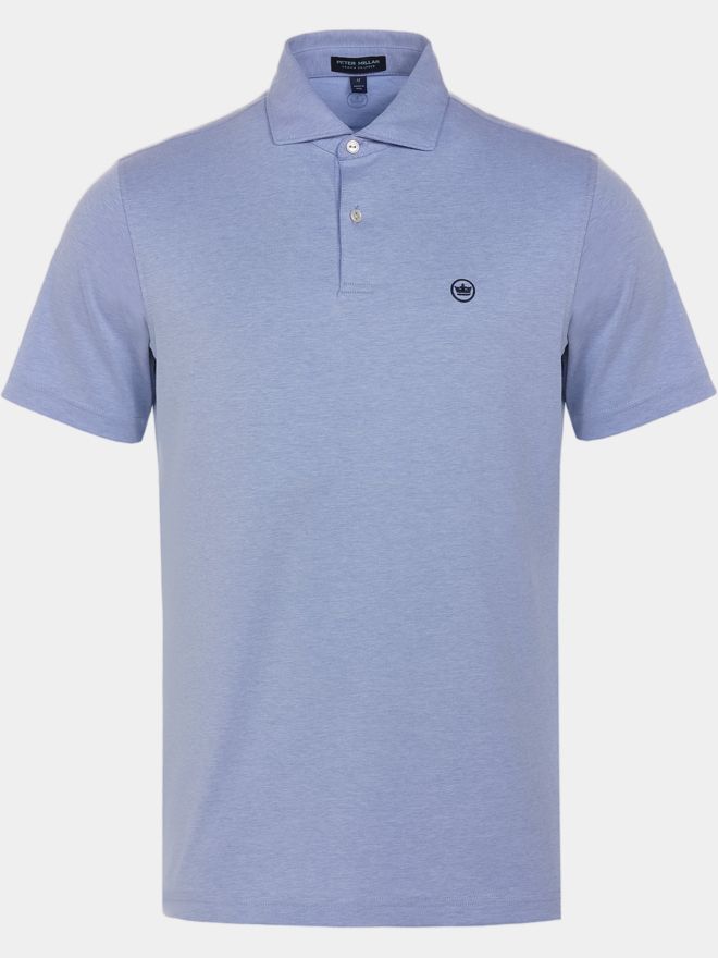 Peter Millar ALBATROSS - EDWIN SPREAD C polokošile s krátkým rukávem světle modrá