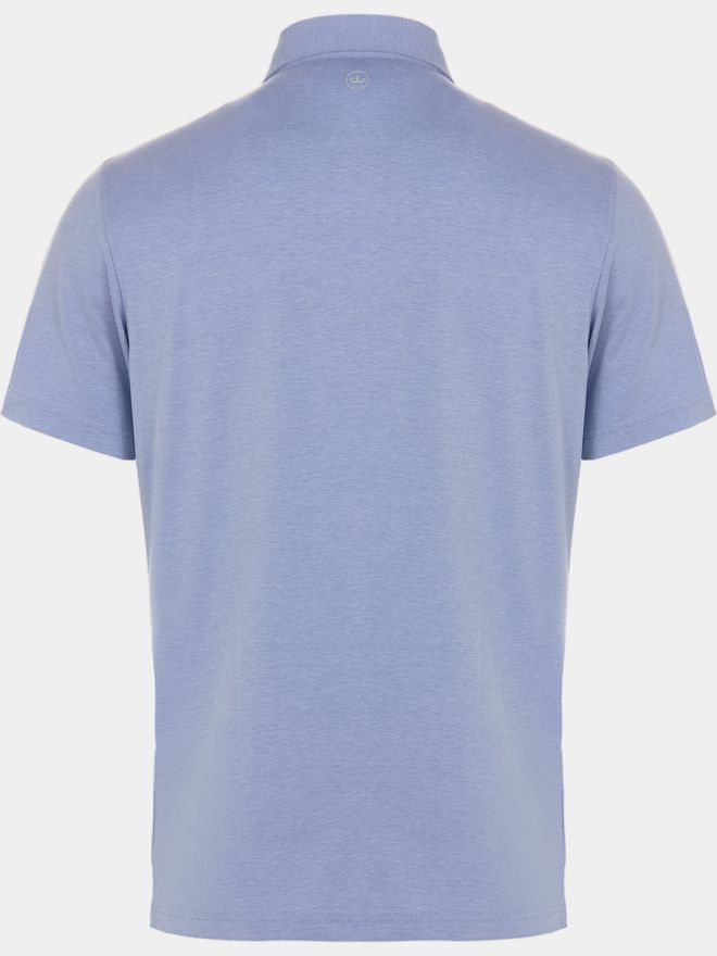 Peter Millar ALBATROSS - EDWIN SPREAD C polokošile s krátkým rukávem světle modrá