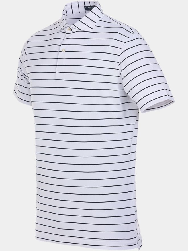 Peter Millar CODA - EDWIN SPREAD COLLAR Halbarm Polo weiß
