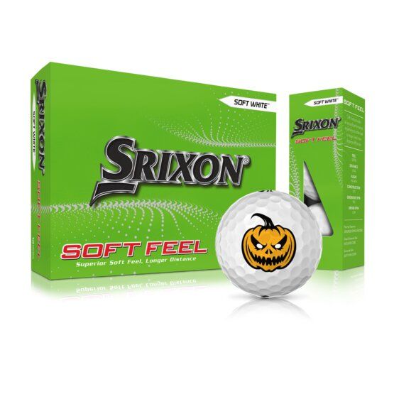 Srixon Softfeel Halloween Golfbälle weiß