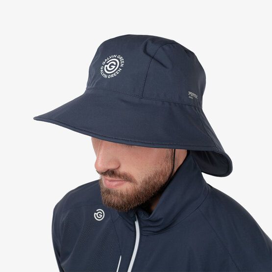 Galvin Green  Asher rain headgear navy