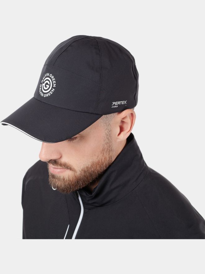 Galvin Green Atlas Regenkopfbedeckung schwarz