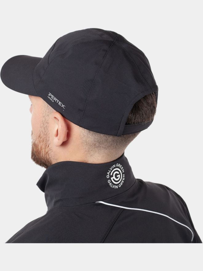 Galvin Green Atlas Regenkopfbedeckung schwarz