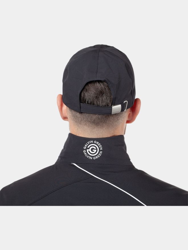 Galvin Green Atlas Regenkopfbedeckung schwarz