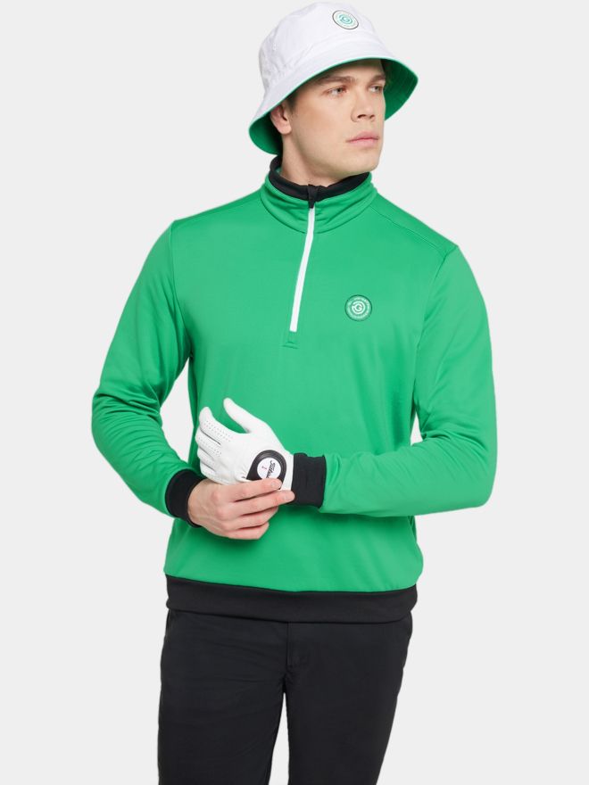 Galvin Green Dario Stretch Midlayer zelená