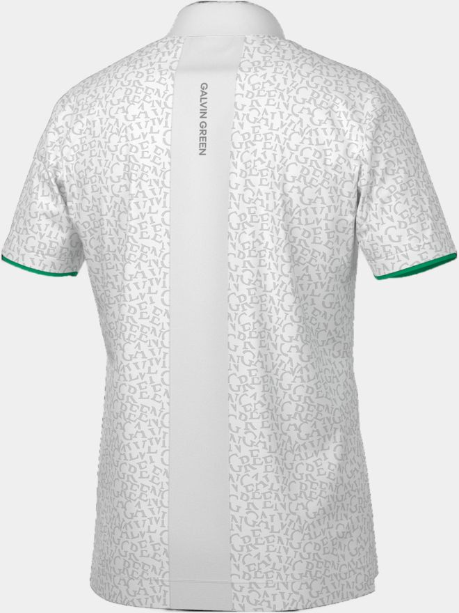 Galvin Green Milton Halbarm Polo weiß