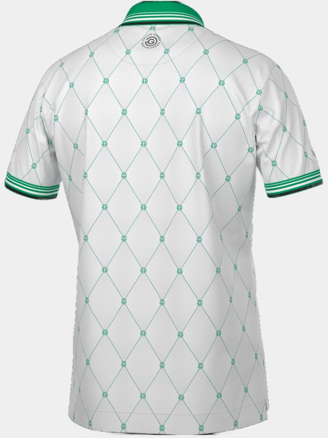 Galvin Green Miguel Halbarm Polo weiß