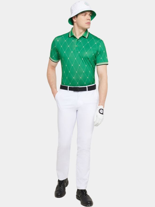 Galvin Green Miguel Halbarm Polo grün