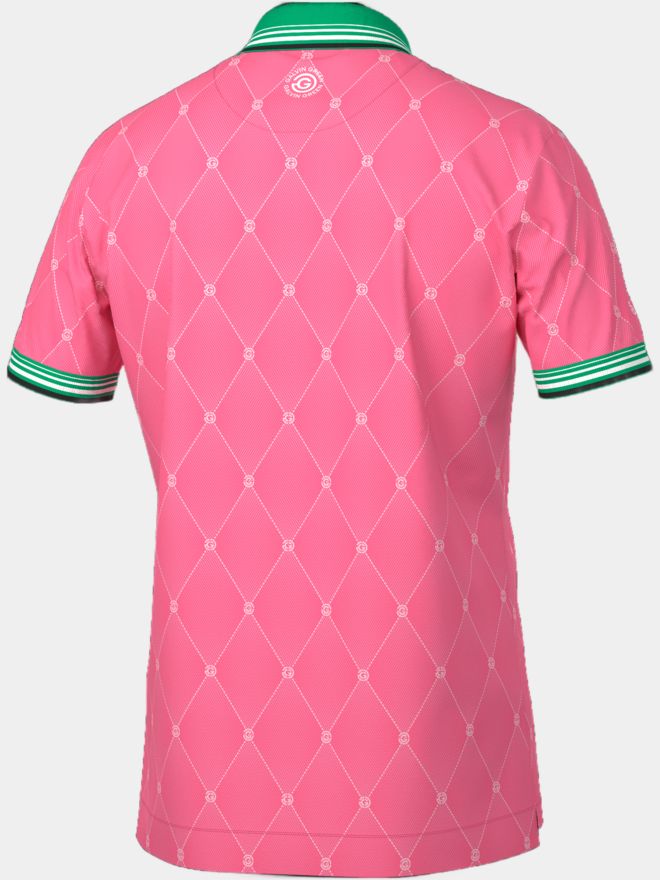 Galvin Green Polokošile Miguel s krátkým rukávem růžová