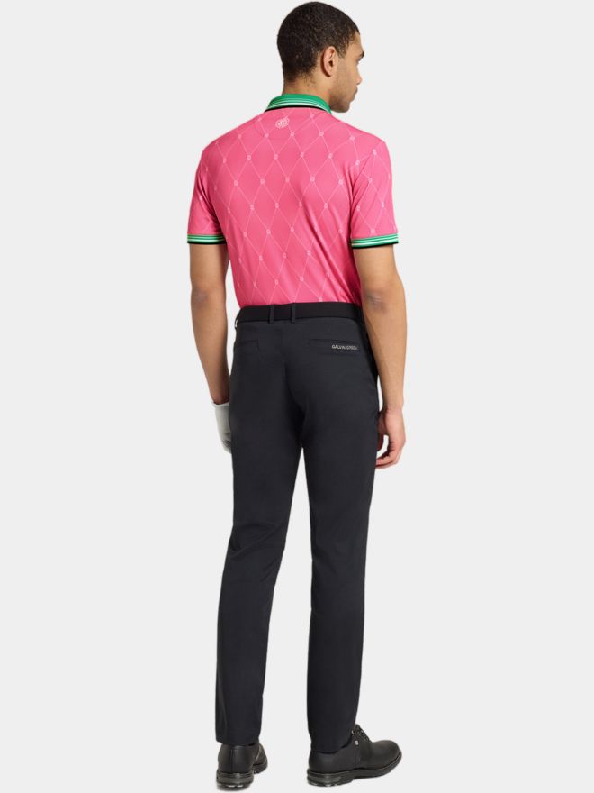 Galvin Green Polokošile Miguel s krátkým rukávem růžová